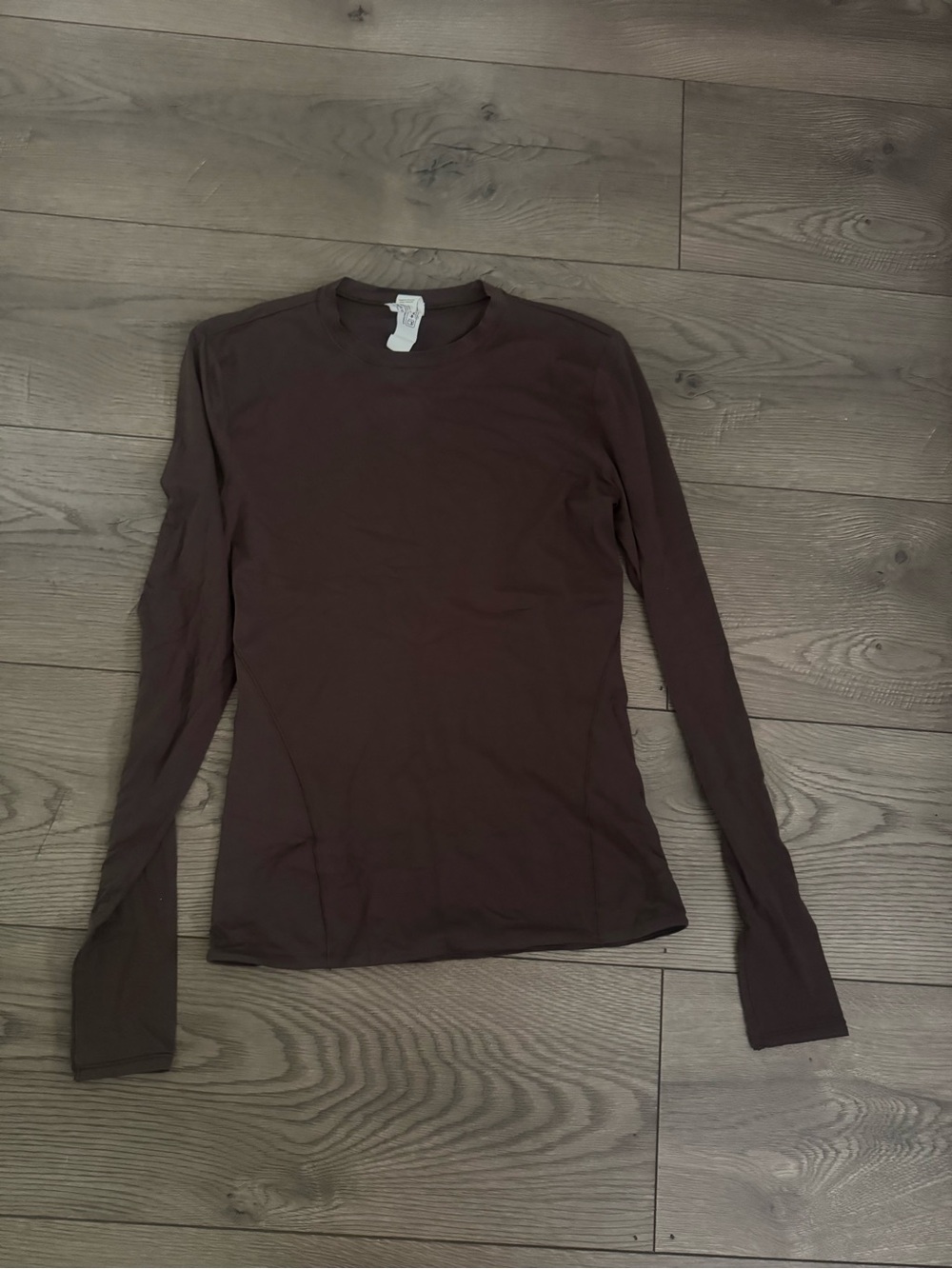 Lululemon Wundermost Nulu Crewneck Brown Size Small long sleeve Women’s top